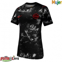 Camiseta Canadá Visitante Equipación para mujer Mundial 2026 manga corta